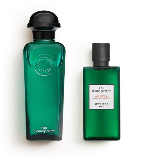 35054135210083 hermes|Eau d'orange verte Eau de cologne gift set .